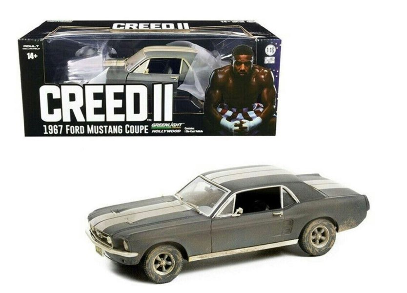 Greenlight Creed II 2018 Ford Mustang Coupe 1967 1:18 Scale 13626