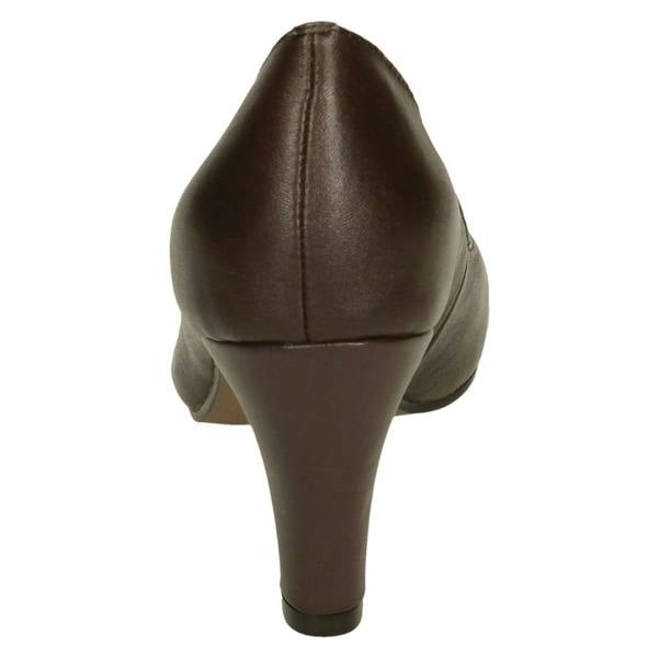 Leather Collection Ladies Leather Collection Court Shoes