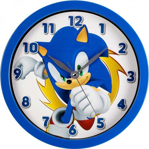 Character Watches Sonic The Hedgehog Wall Clock SNC3002