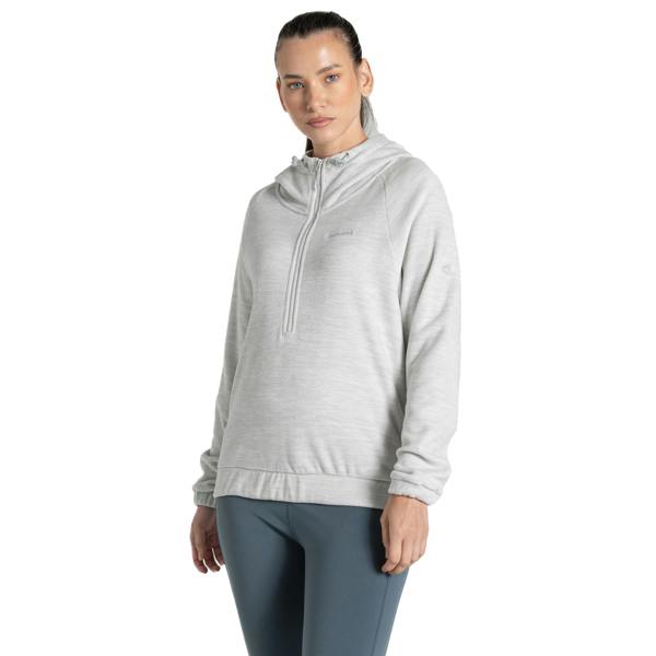 Craghoppers Womens/Ladies Esk Half Zip Fleece Top - Lunar Grey - 