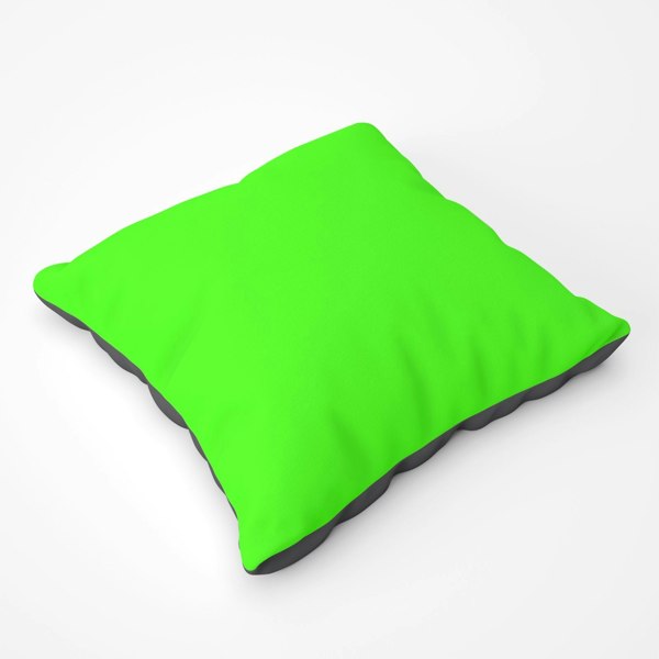 Warren Reed Clover Green Floor Cushion