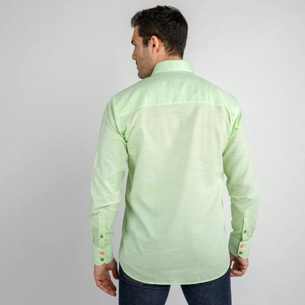TEXTURED WASH CLASSIC SHIRT - Premium Men's Patterned Shirt by Claudio Lugli | Bold Design, Tailored Fit, Best Printed Shirts