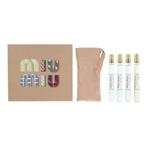Les Eaux À La Mode Miu Miu Les Eaux À La Mode 4 Piece Gift Set: Eau de Toilette 4 x 10ml