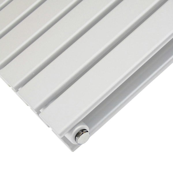 Designer Flat Panel Radiator - Gloss White (1600mm x 700mm)