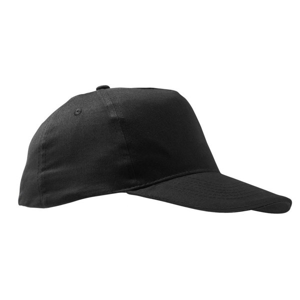 SOLS Kids Unisex Sunny Baseball Cap - Black