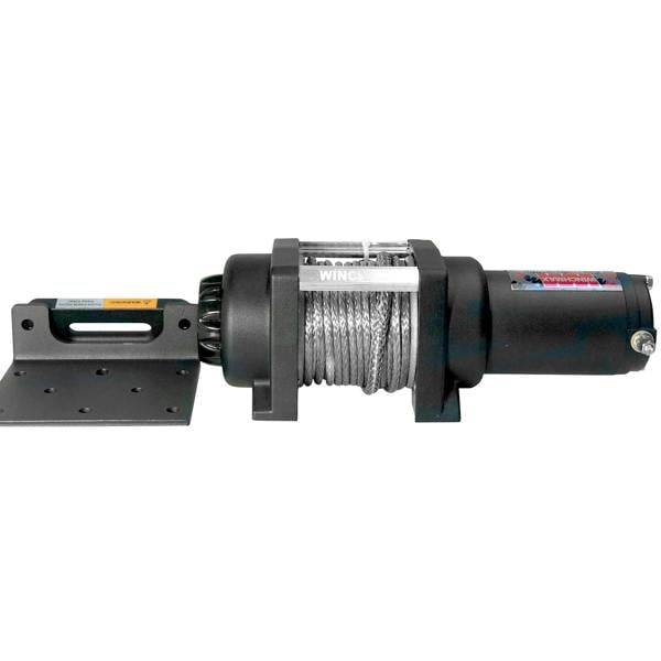 Winchmax 3,000lb (1,361kg) 24V Military Grade Winch 155m x 5mm Dyneema Rope, Remotes
