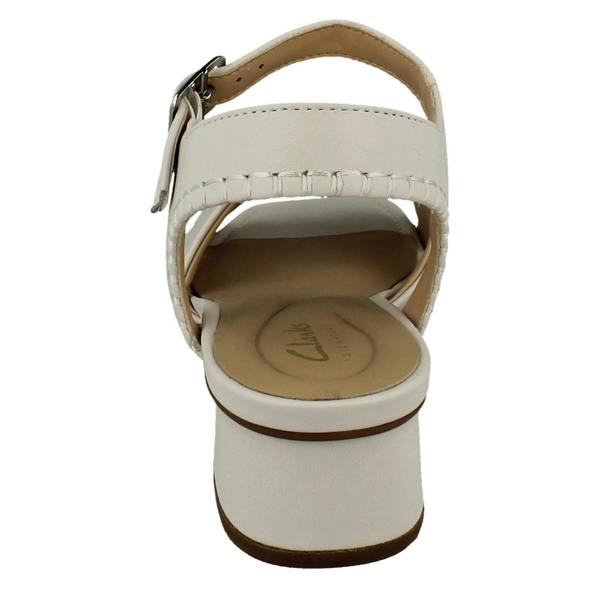 Clarks Ladies Clarks Square Toe Sandals Serina 35 Cross