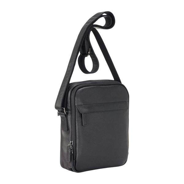 Infinity Leather Genuine Leather Vintage Messenger Crossbody Travel Bag - Hawthrone