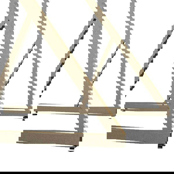 Dorel Home Regal Accent Table Laptop Desk in Walnut Look