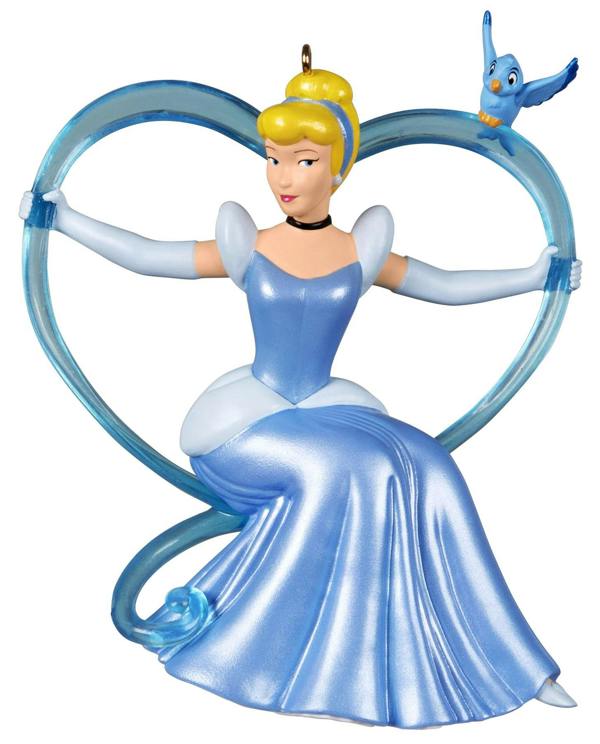 Disney: Cinderella Hallmark Keepsake - Cinderella & Bluebird Christmas Tree Ornament