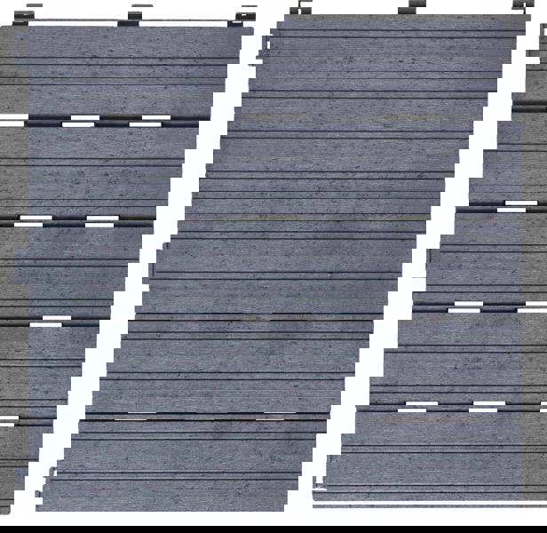 Cosmo Light Grey Decking Tile Front