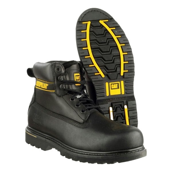 Caterpillar Holton Safety Mens Boots - Black