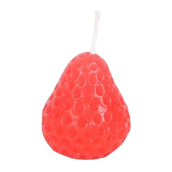 Serano Set of 3 Strawberry Shaped Candles