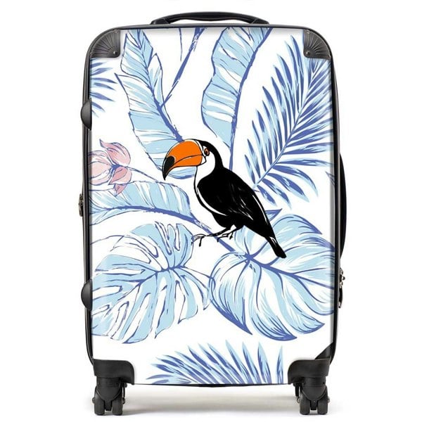 Warren Reed Tropical Toucan Suitcase