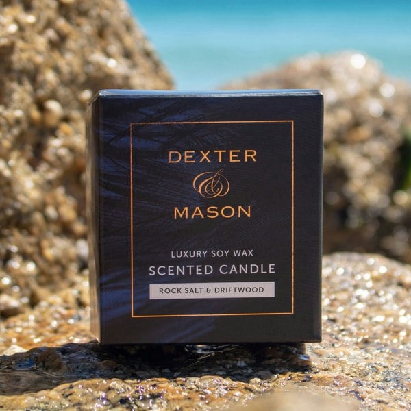 Dexter & Mason Rock Salt & Driftwood Candle