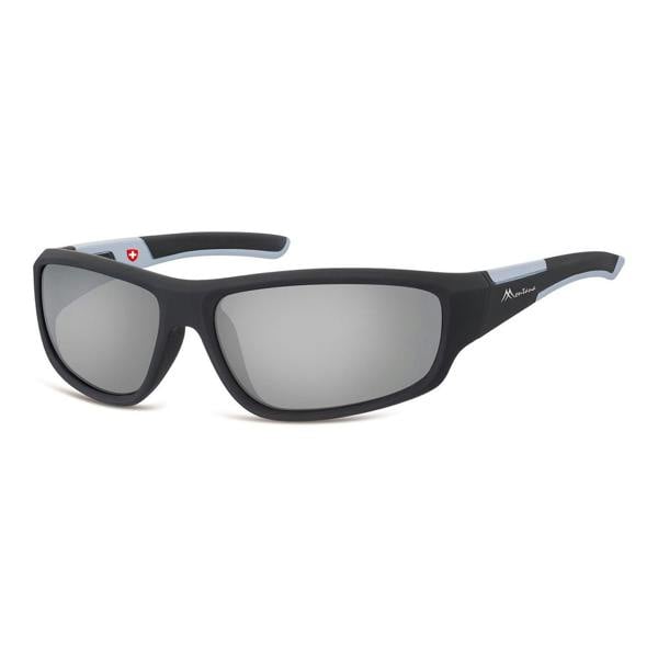 Montana Sunglasses CS91 C Black Silver Revo Mirror