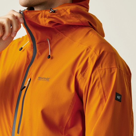 Regatta Mens Okara Waterproof Jacket - Fox