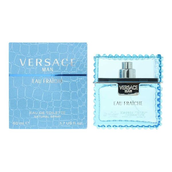 Versace Man Eau Fraiche Eau de Toilette 50ml for Him