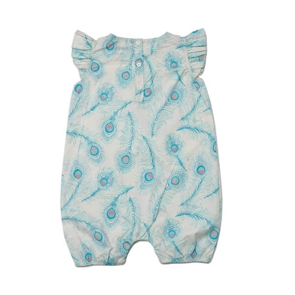 Lucy & Sam Peacock Frill Romper