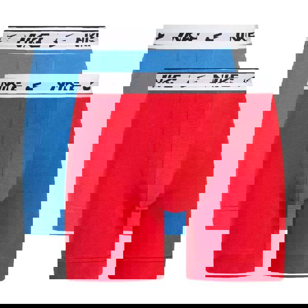 Nike Mens Swim Briefs (Pack of 2) - Red/Blue - 