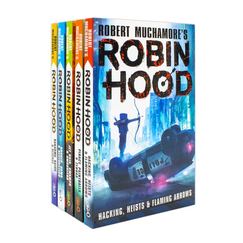 Robin Hood Series 5 Books Collection Set by Robert Muchamore – Action Adventure Collection