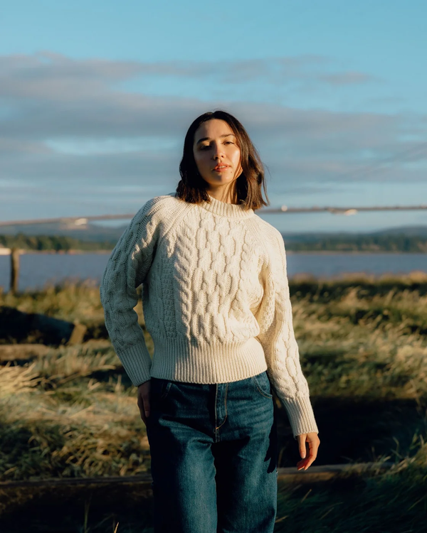 Peregrine  Isobel Aran Jumper
