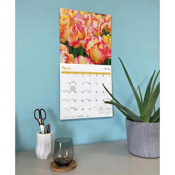 Flowers Calendar 2027, Wall Calendars, Month To View, Lifestyle, Gift