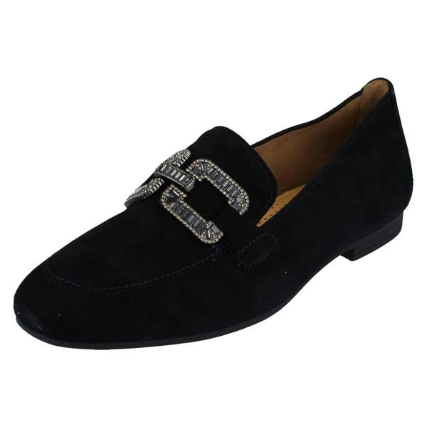 Gabor Ladies Gabor Smart Casual Loafer With Decorative Chain Detail 65.210
