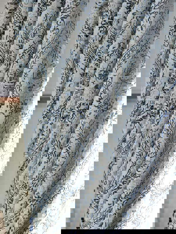 Luxury Living Victoria Room Darkening Ring Top Curtains