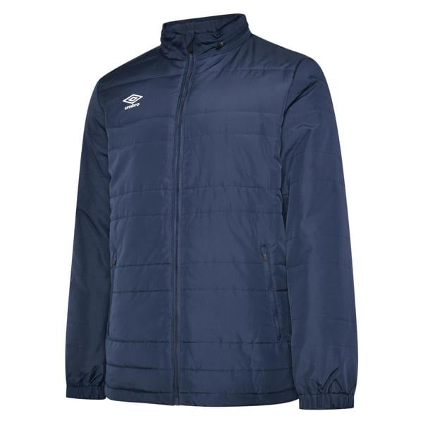 Umbro Childrens/Kids Club Essential Bench Jacket - Dark Navy