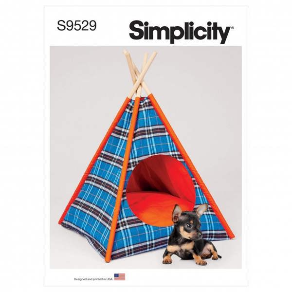 Simplicity Sewing Pattern 9529 for Pets, OS (One Size Only) - Intermediate