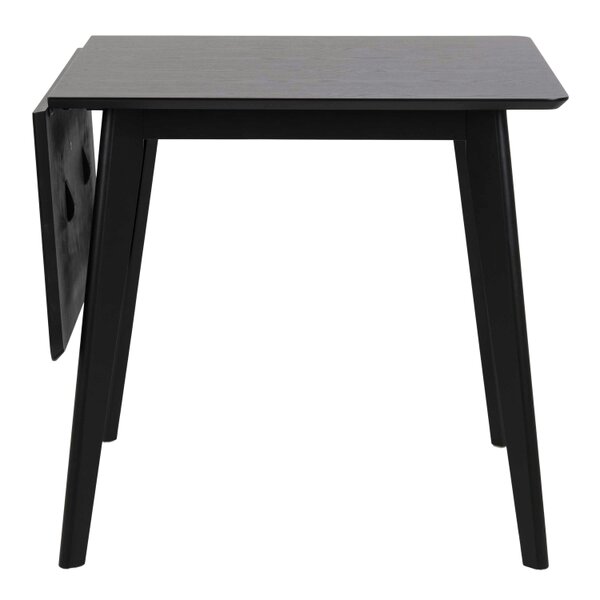 Wyld Haus Saffron Extending Black Wooden Dining Table