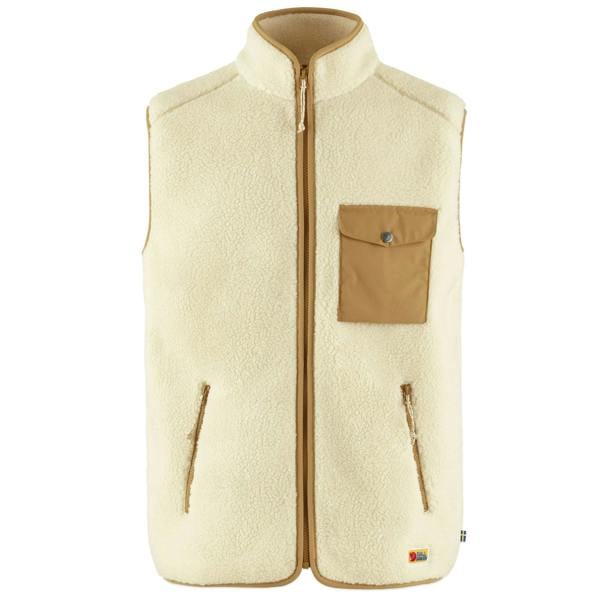 Fjällräven Fjallraven Vardag Pile Fleece Gilet - Chalk White