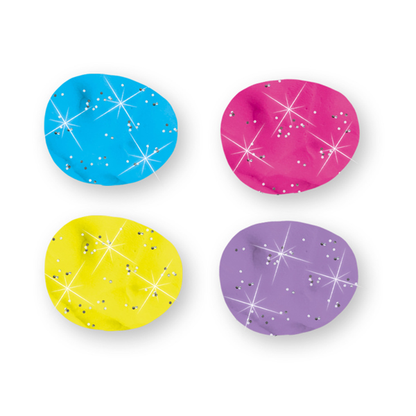 SES Creative Feel good dough - Sparkle (4x90gr)