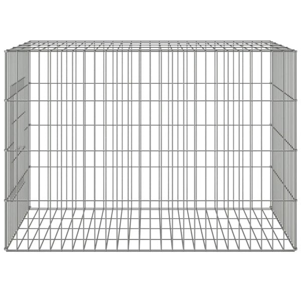 Berkfield Rabbit Cage 78x54x54 cm Galvanised Iron