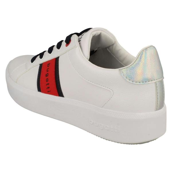 Bugatti Ladies Bugatti Stripe Detailed Chunky Sole Trainers BUG31511