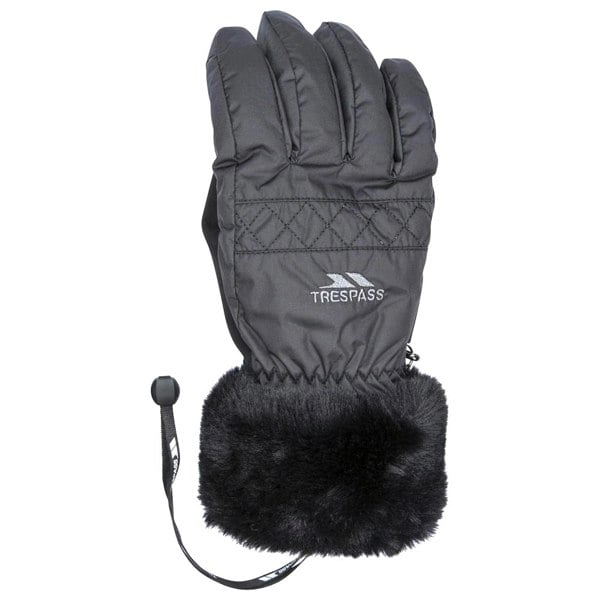 Trespass Womens/Ladies Yanki Gloves - Black