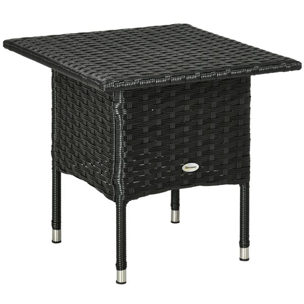 Rattan Side Table