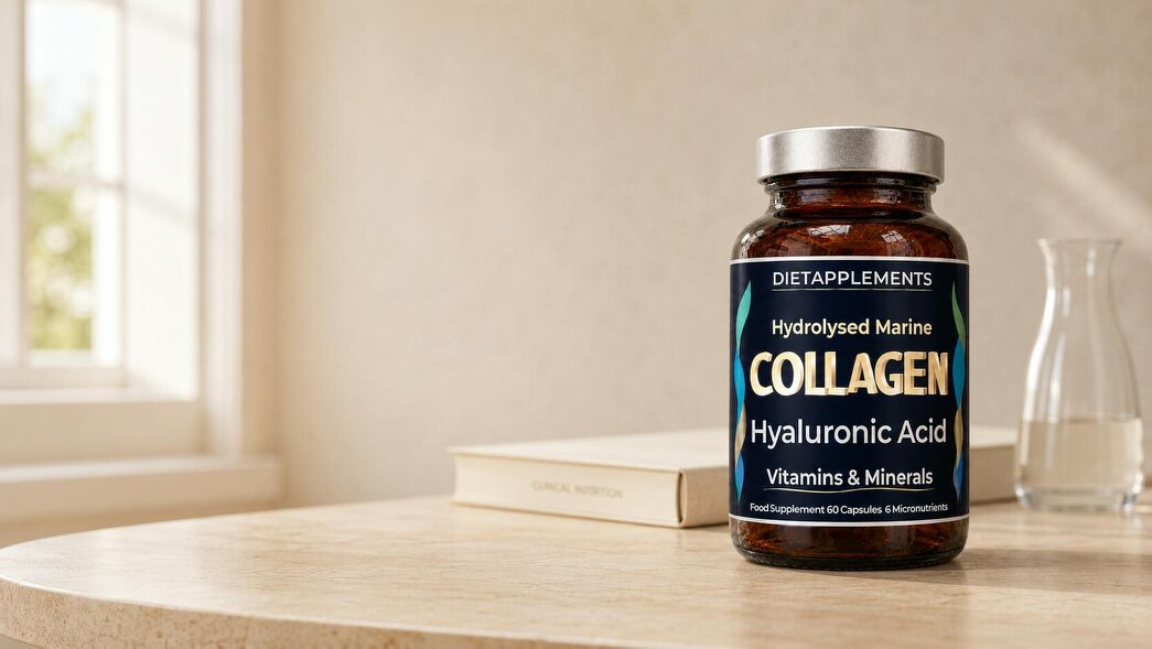 Dietapplements Marine Collagen & Hyaluronic Acid Complex