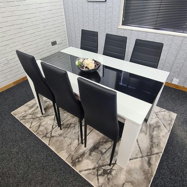 Kosy Koala Dining Table Set with 6 Chairs Dining Room and Kitchen table set of 6