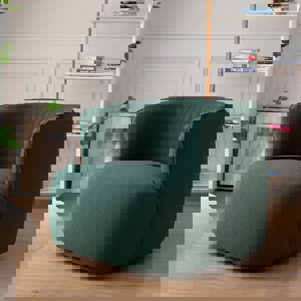 Jaotoo Armchair, Velvet, Boucle-Ritconcept-Green (Boucle)-No-Rit Concept