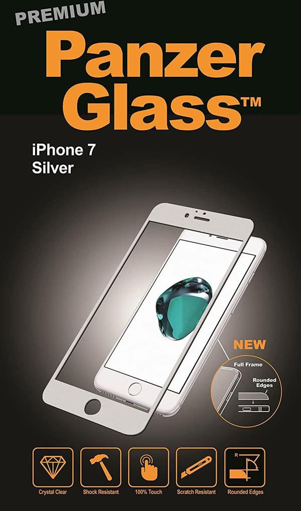 PanzerGlass Panzer Premium Glass Silver for iphone 7/8/SE 2022 - PG2601