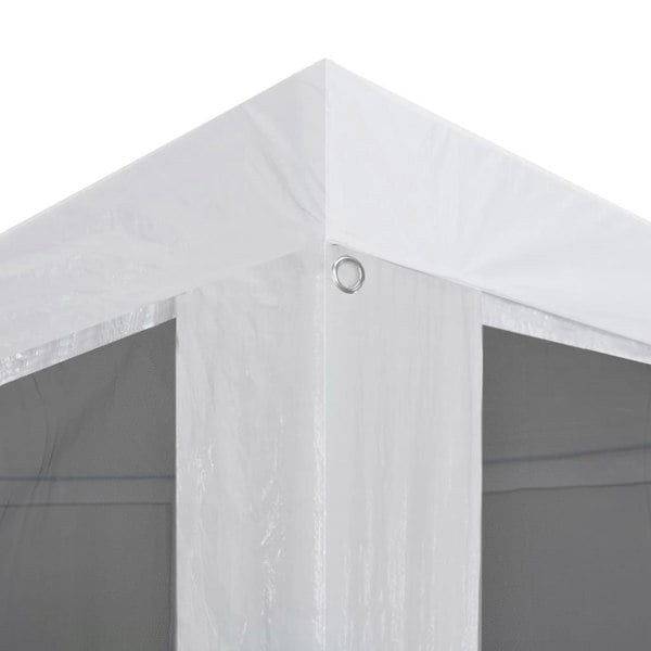 Berkfield Party Tent with 4 Mesh Sidewalls 4x3 m