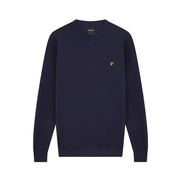 Lyle & Scott Mens Crew Neck Long-Sleeved Sweatshirt - Navy