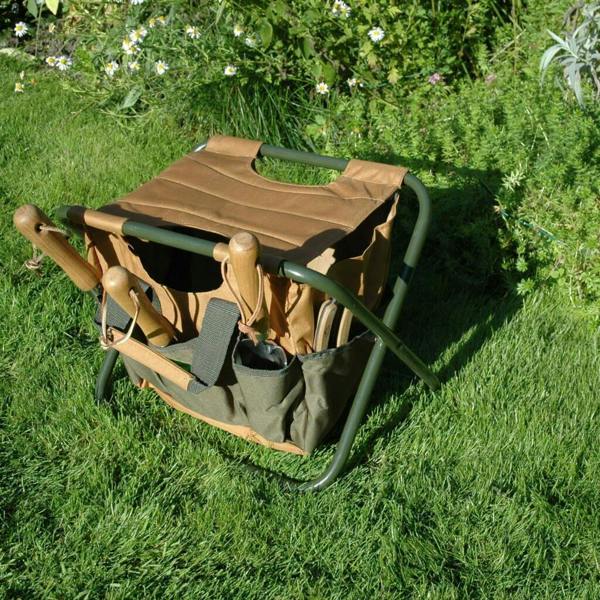 Garden Tool Stool - alternative angle