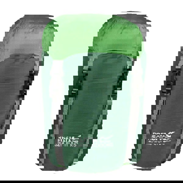 Regatta Hilo V2 250 Mummy Sleeping Bag - Extreme Green/Green Pastures