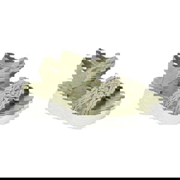 Cipriata Womens/Ladies Eletta Crossover Strap Sandals - Sage Green - 