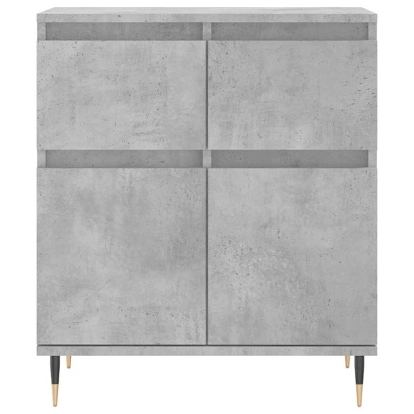 Berkfield Sideboard Concrete Grey 60x35x70 cm Engineered Wood