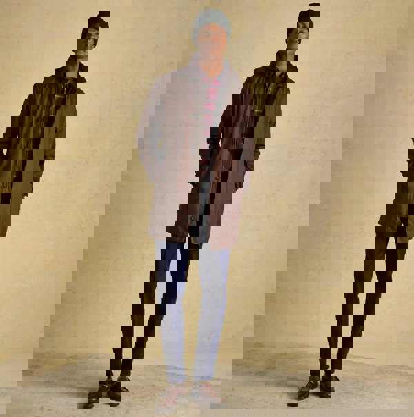 Joules HAMMOND Mens Beanie Green