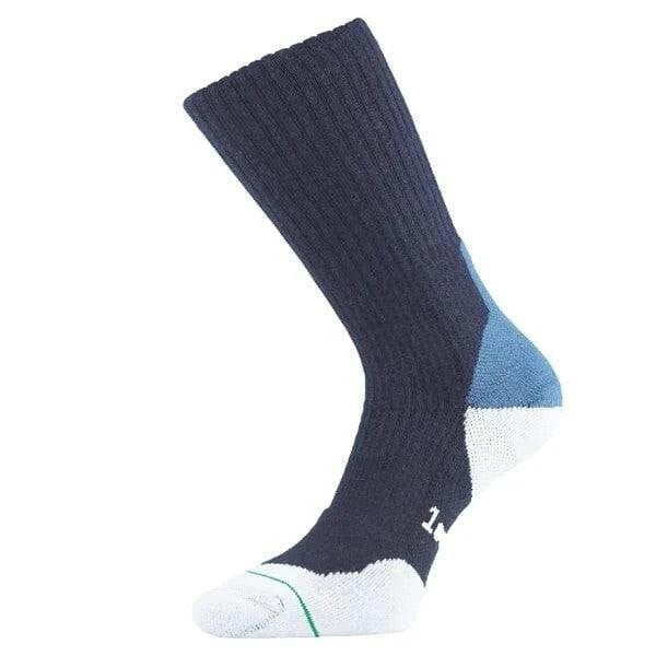 1000 Mile Mens Double Layer Fusion Walking Socks Navy